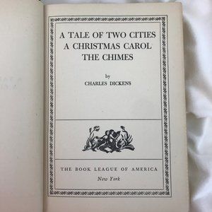 Vintage A Tale of Two Cities and Christmas Stories
